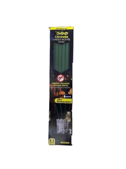 Citronella Garden Incense Sticks 6 Pack