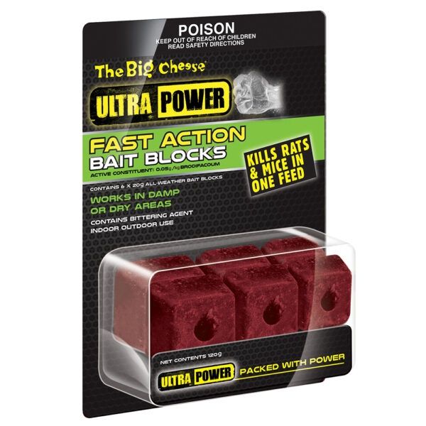 Ultra Power Fast Action Bait Blocks 120g x 6