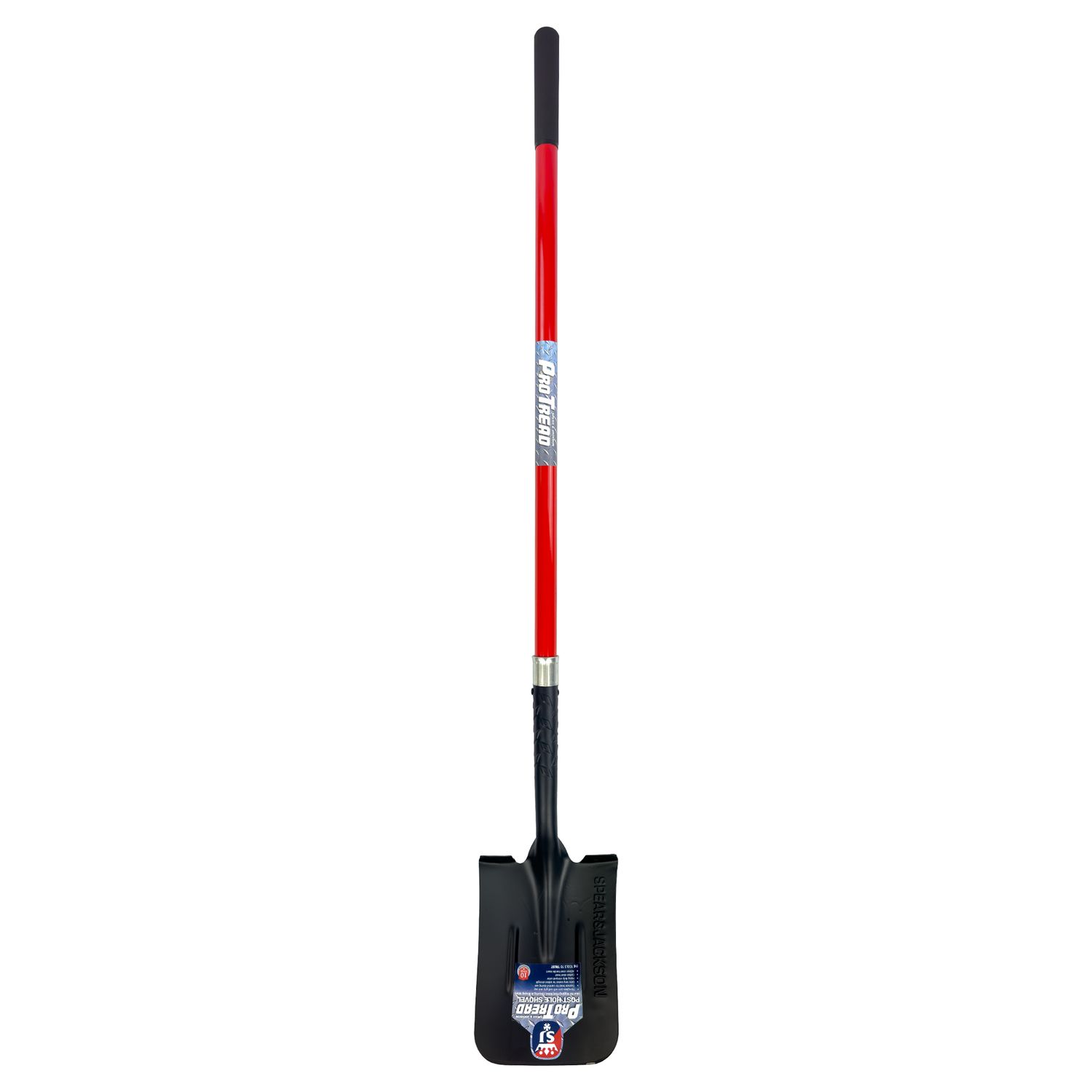 Shovel Post Hole Pro Thread Fiberglass Soft Grip