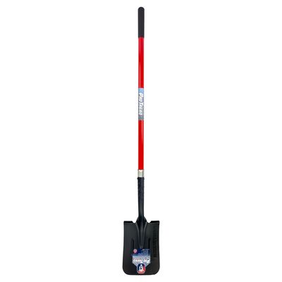 Shovel Post Hole Pro Tread Fiberglass Soft Grip