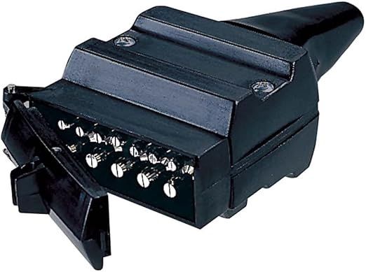 Trailer Connector 12 Pin Plastic Plug