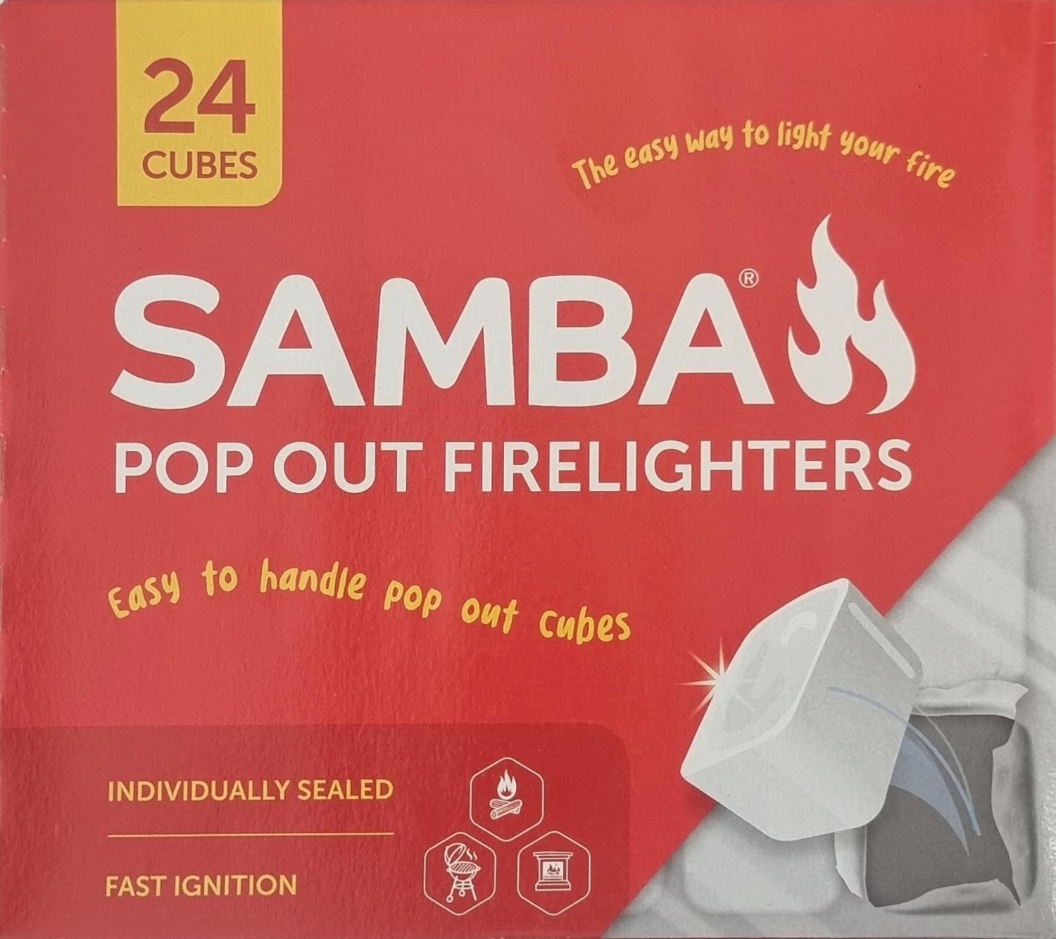Samba Firelighters pop out