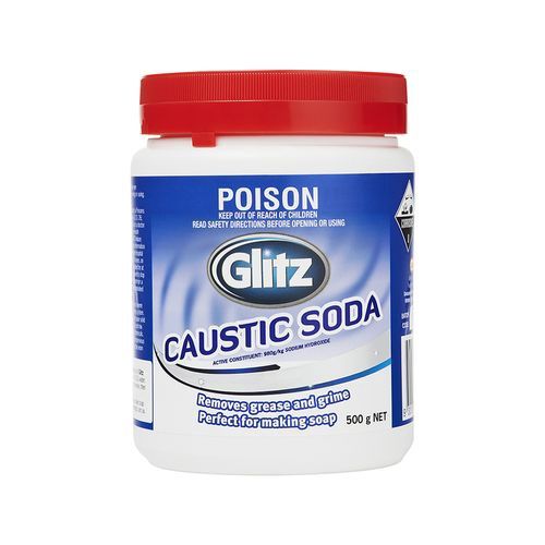 Caustic soda 500g Glitz
