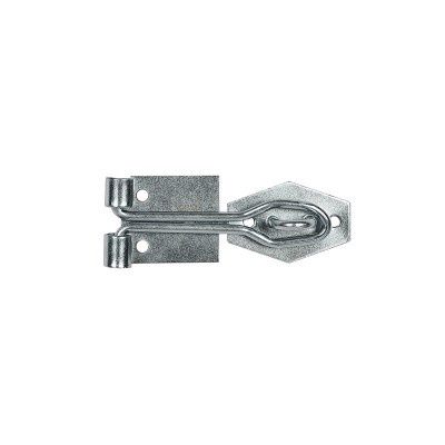 Hasp &amp; Staple Wire Type Zinc Plated 63mm