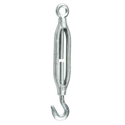 Turnbuckle Hook &amp; Eye Forged Galv 6mm