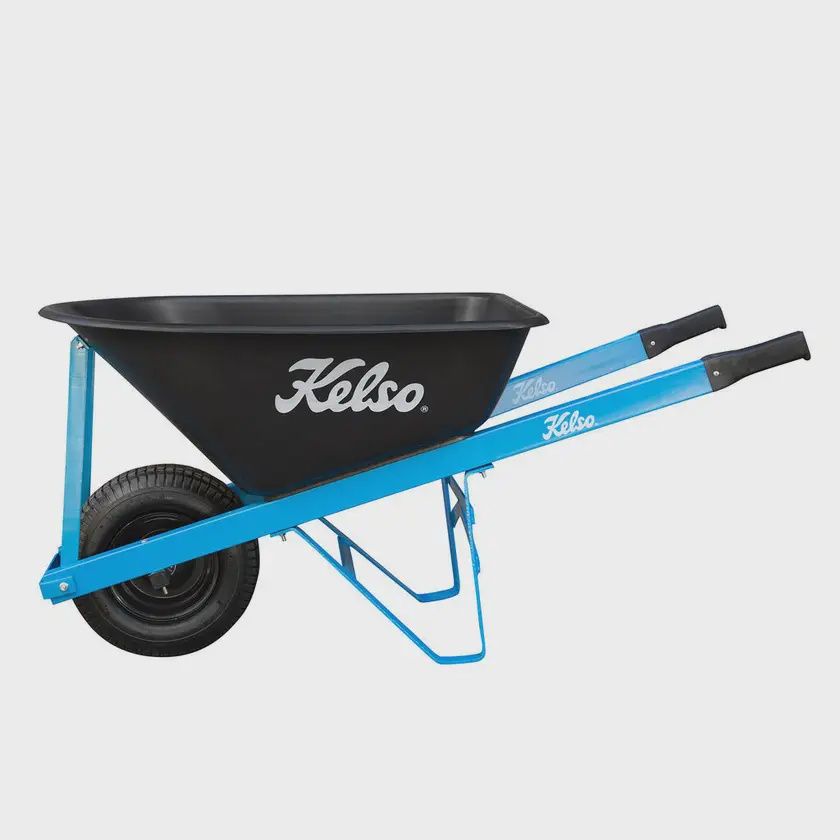 Tradesman Wheelbarrow 100Lt  6.5&quot; Poly
