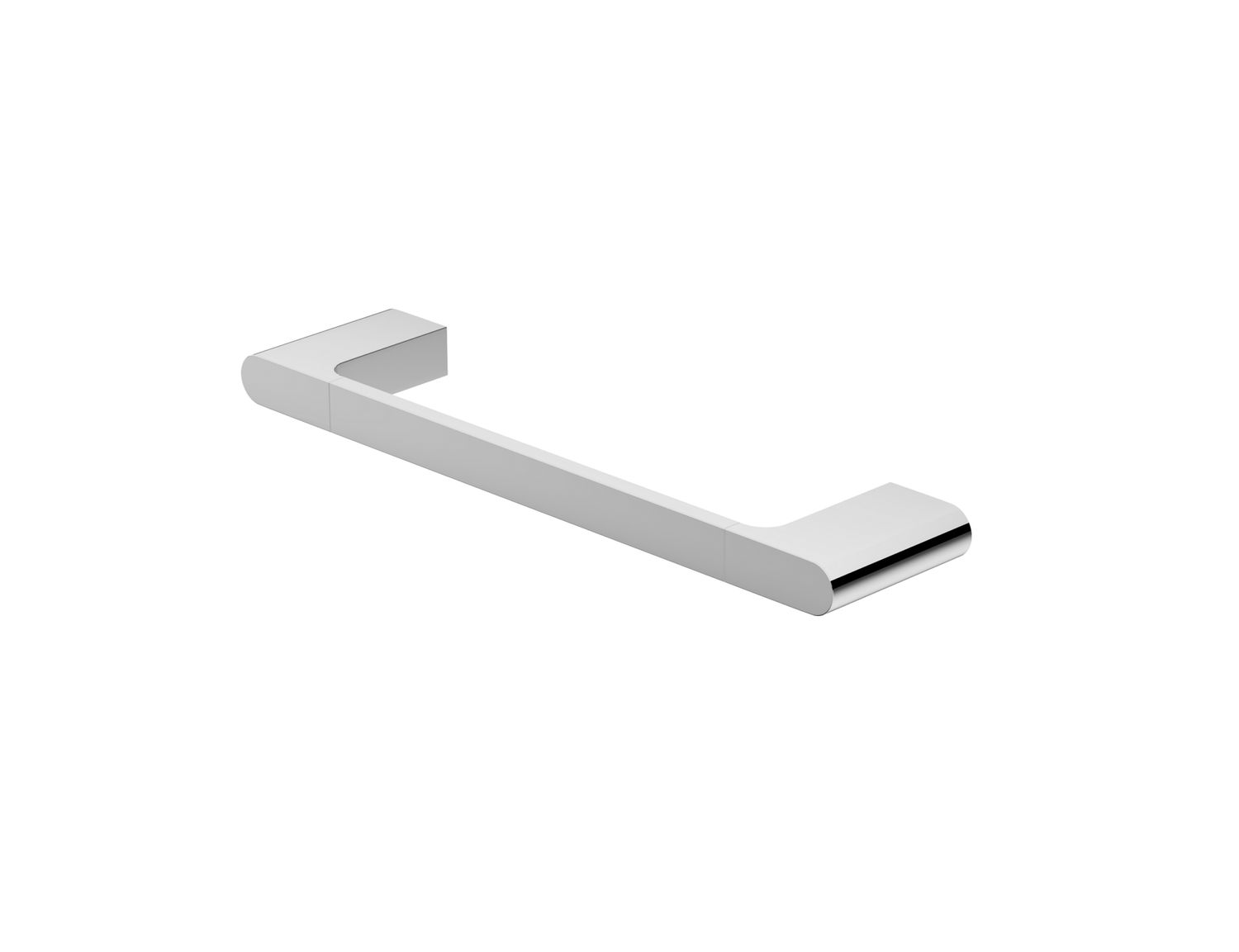 Interbath Vesi Single Towel Rail 300mm - High Polish Chrome