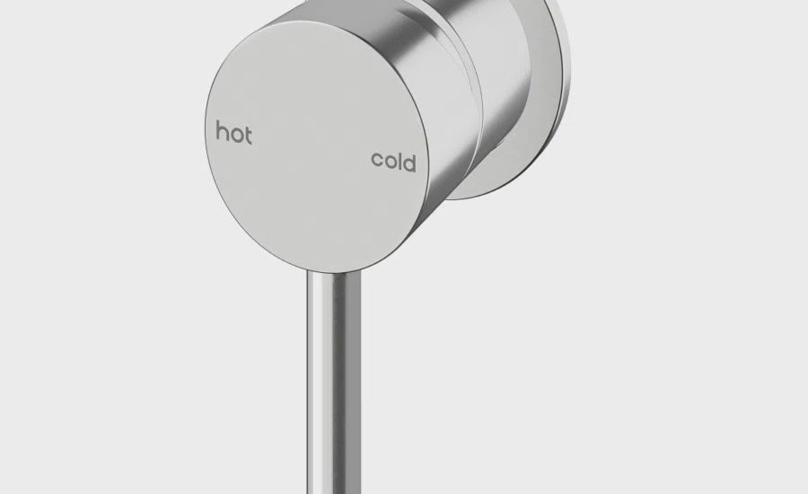 Vesi Round Wall Mixer Brushed Nickel