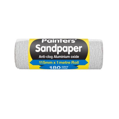 UNi-PRO Aluminium Oxide Roll 115mm x 1mt (Fine)180 grit