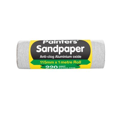 UNi-PRO Aluminium Oxide Roll 115mm x 1mt (Extra Fine) 220 grit