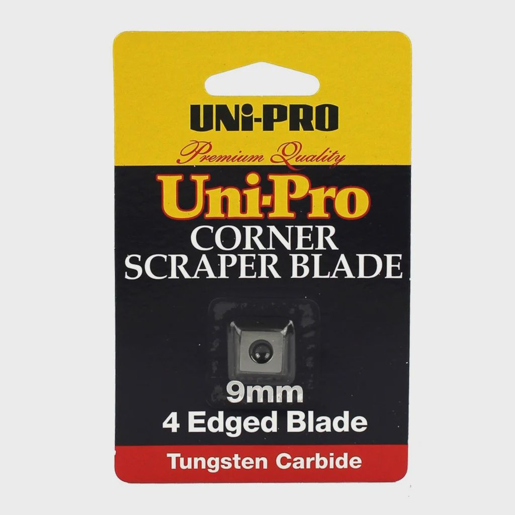 UNi-PRO  Corner Scraper Blades Single Tungsten Carbide