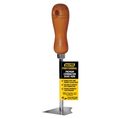 Uni-Pro Stainless Steel Shave Hook - Combination