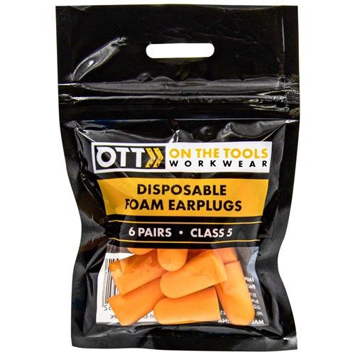 OTT Ear Plugs - 6 Pairs