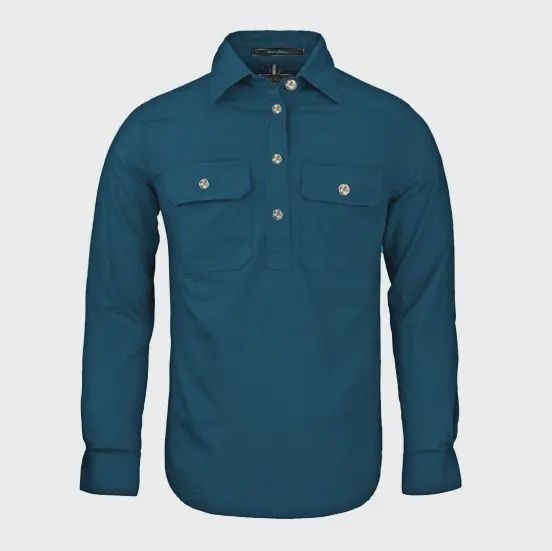 Womens Closed Front L/S Shirt Diesel
