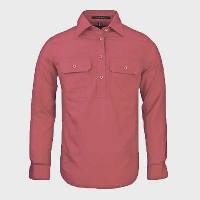 Womens Closed Front L/S Shirt Canyon