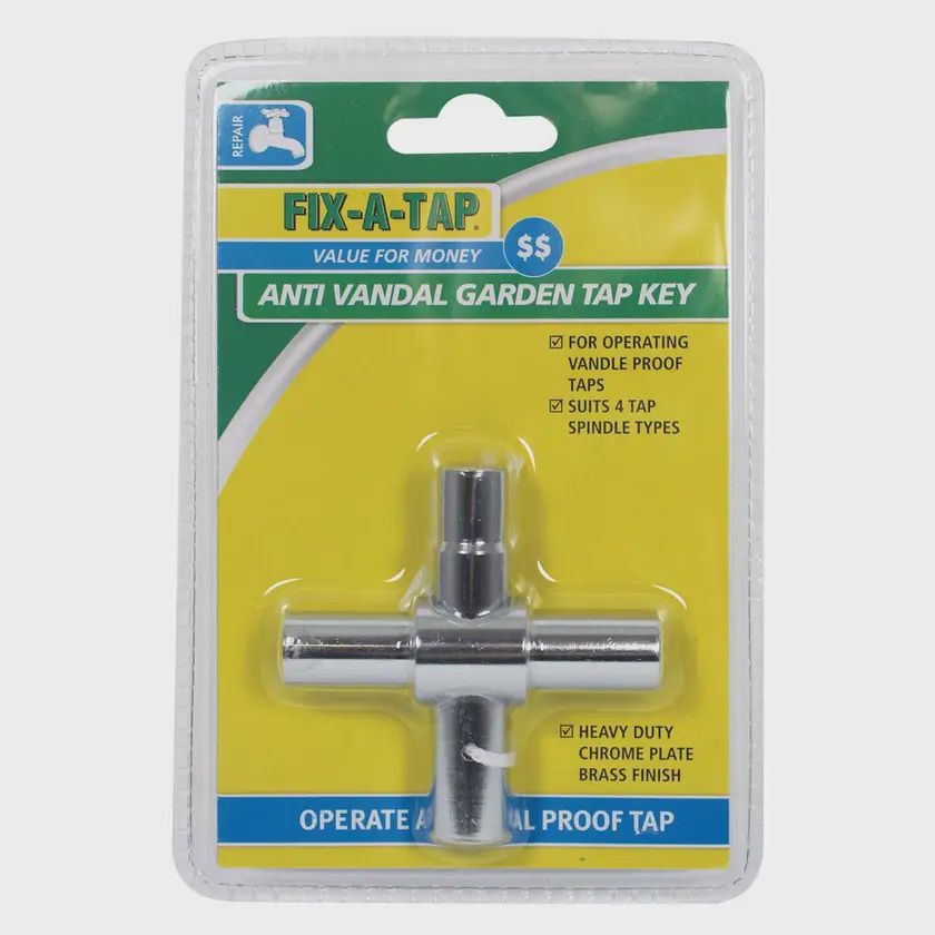 Garden Tap Key 4-Way Anti-Vandal