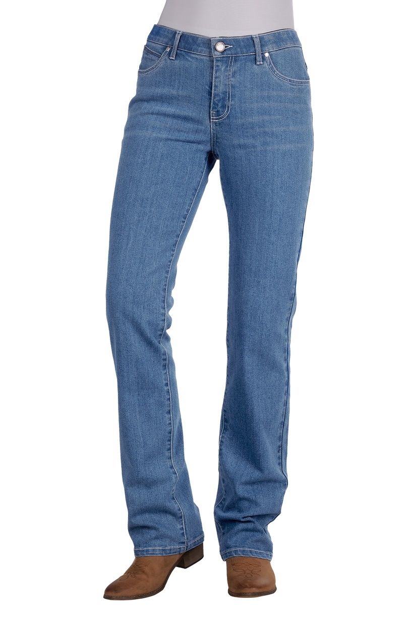 Womens Chara Jean Willow 34L Faded Blue, size: 17