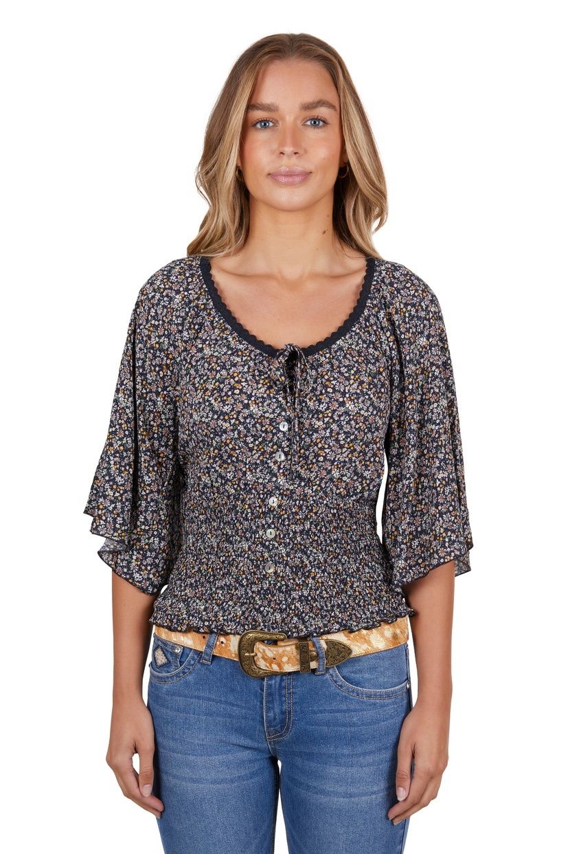 Women&#39;s Maggie Blouse - Multi, size: 12