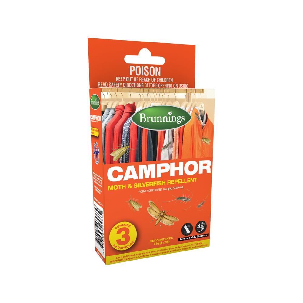 Brunnings Camphor Moth Repellent 3pk 27g