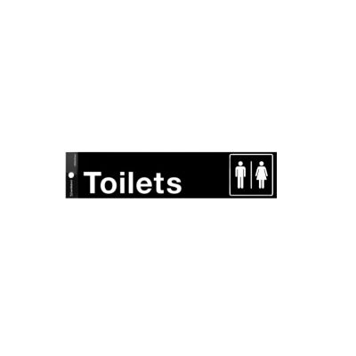Sign TOILETS