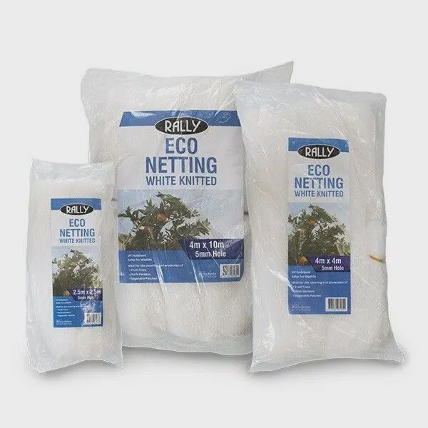 Kintted Netting Premium 10mtx10mt white (Hole 15mm)