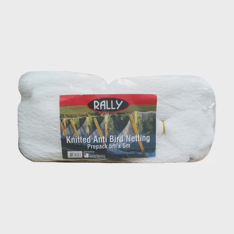 Knitted Netting 5mt x 5mt white