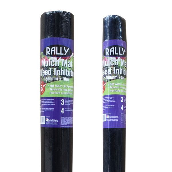 Mulch Mat Weed Inhibitor - 1800mm x 10M