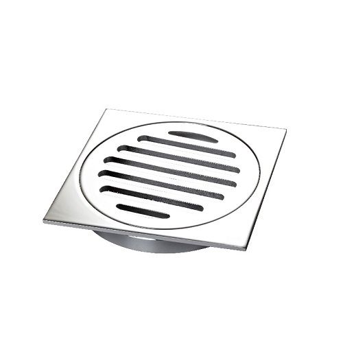 Grate 100mm Square - Chrome