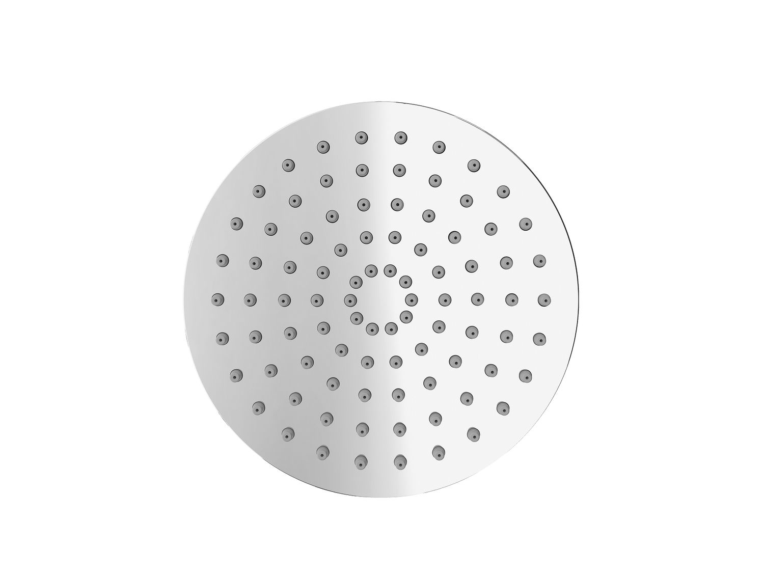 Iris Round Shower Head 200mm BN (Brushed Nickle)