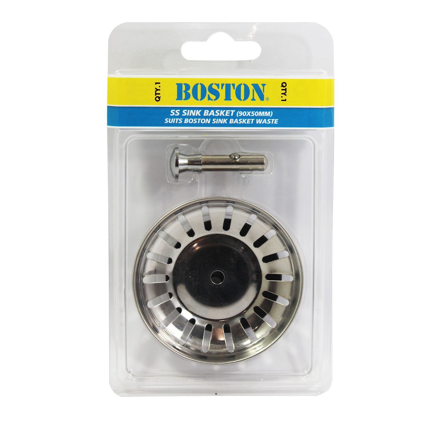 Sink Basket Strainer Plug (suit 220752) 50x90mm