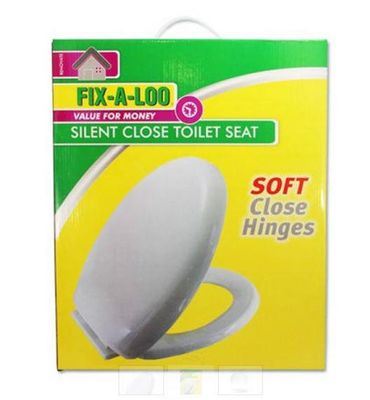 Fix-A-Loo Silent Close Toilet Seat - White