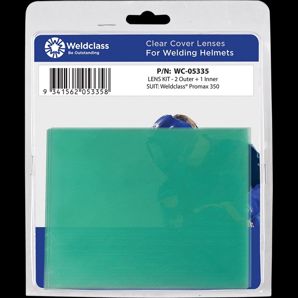 Clear Cover Lenses for Welding Helmets Lens Kit