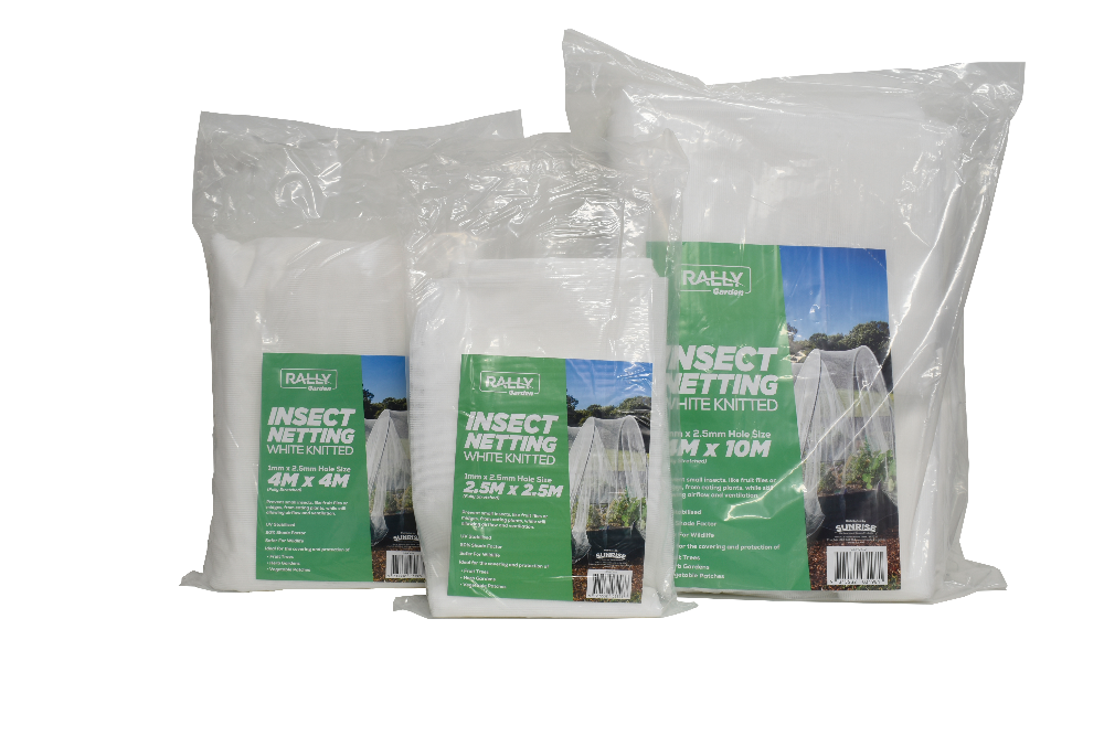 Insect Netting 2.5m x 2.5m White