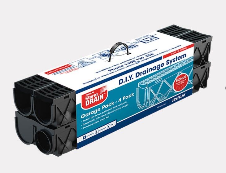Storm Drain Garage Pack - 4 Pack