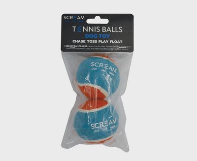Pet Tennis Ball 2 Pack - Asst