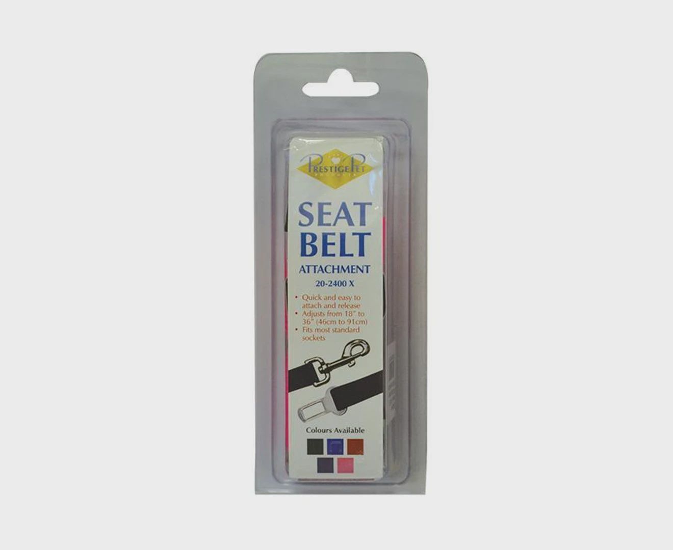 Pet Seat Belt Attachment