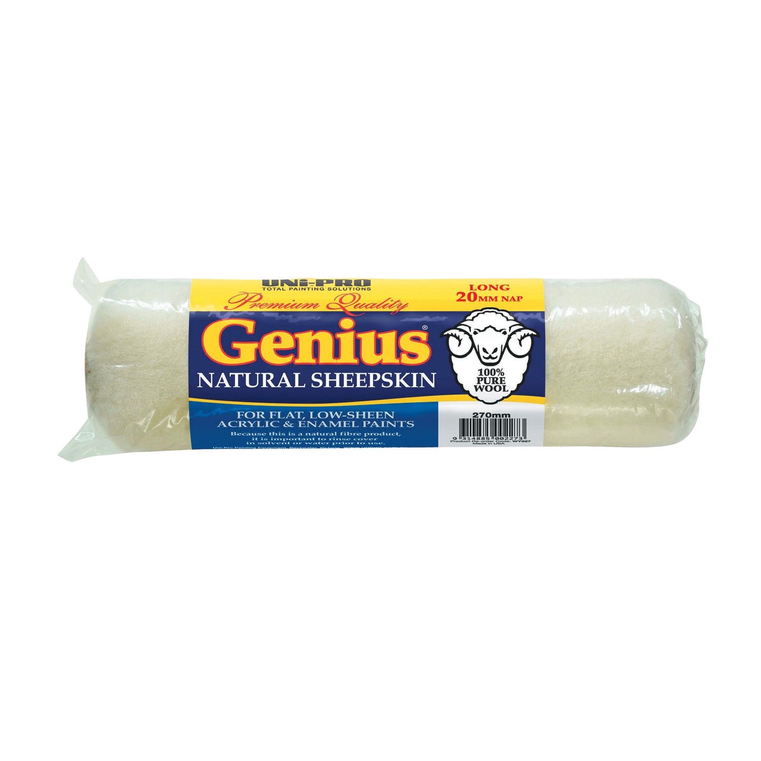 Professional Sheepskin Roller Cover Range 20mm Nap