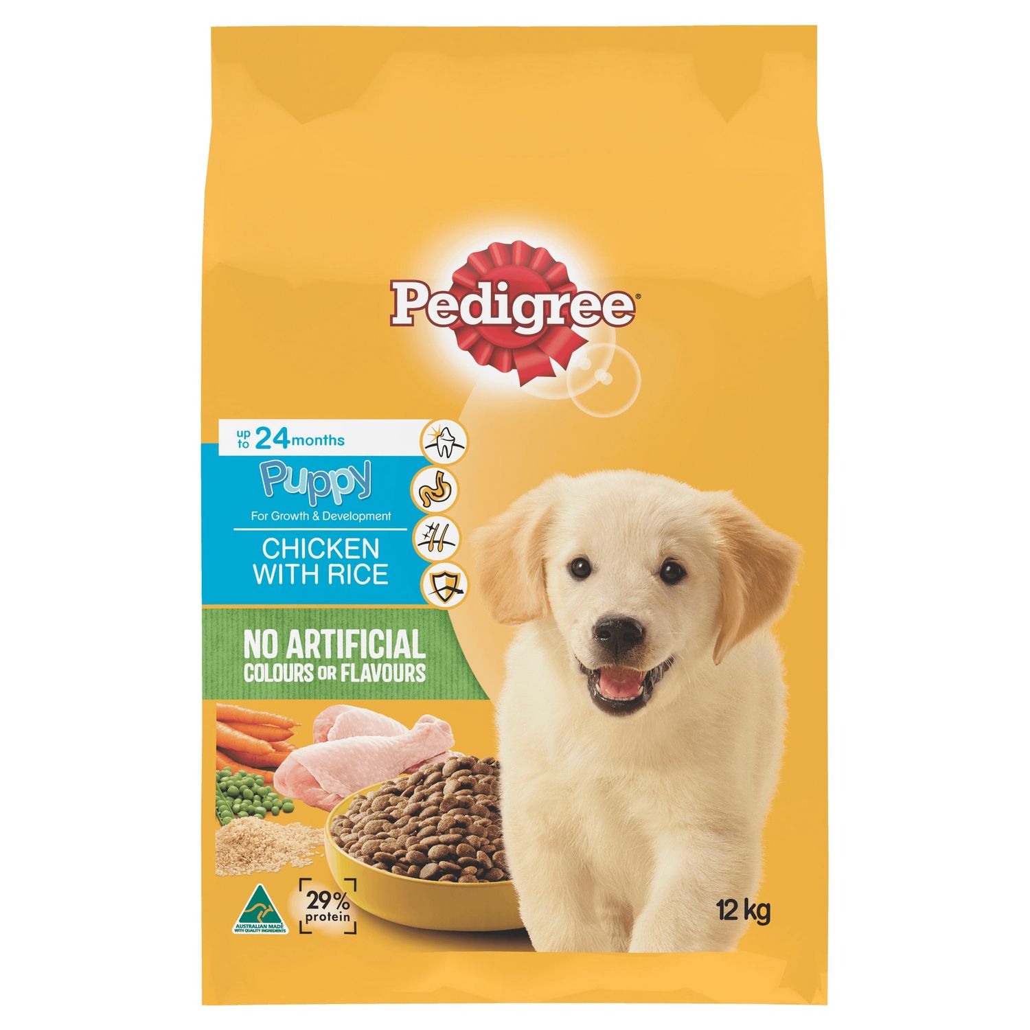 Pedigree Chicken &amp; Rice 12kg