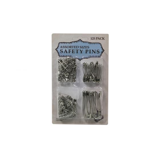 Safety Pins Set- (Pack of 125)
