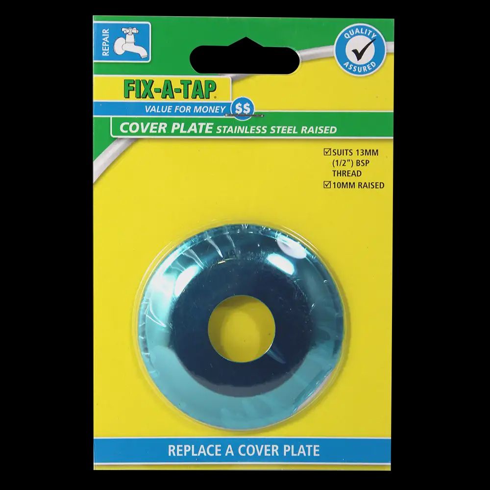 Cover Plate Stainless Steel Raised