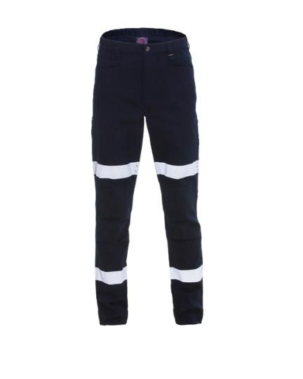 Flexible Fit Utility Trousers Reflective Dark Navy