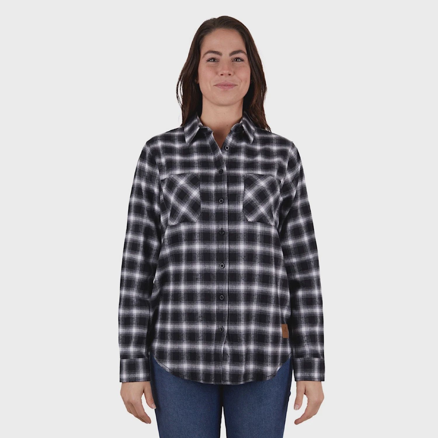 Womens Thermal Paula Shirt - Black