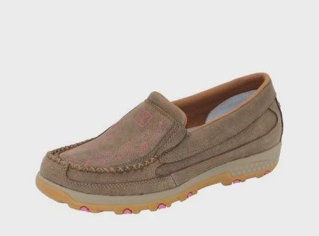 Womens Stitch Cellstretch Slipon - Bomber/Rasberry