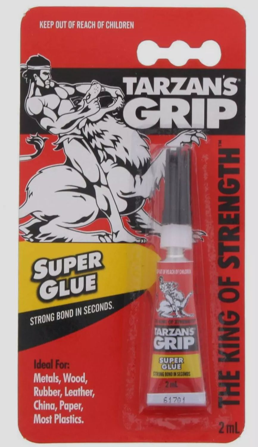 Tarzan&#39;s Grip Super Glue 3ml