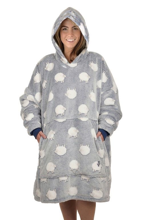ADULTS SHEEP SNUGGLE  HOODIE