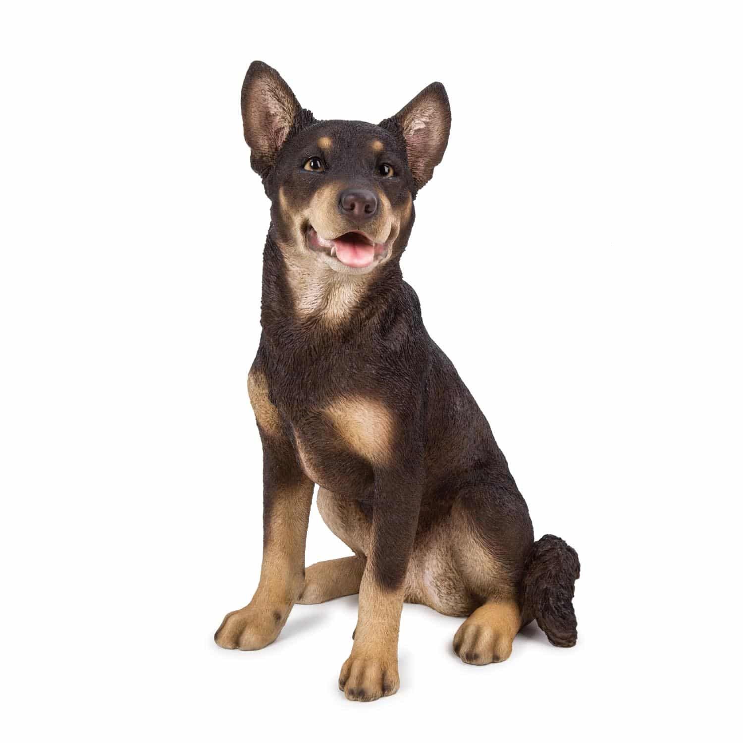 Red Kelpie – Sitting (figurine)