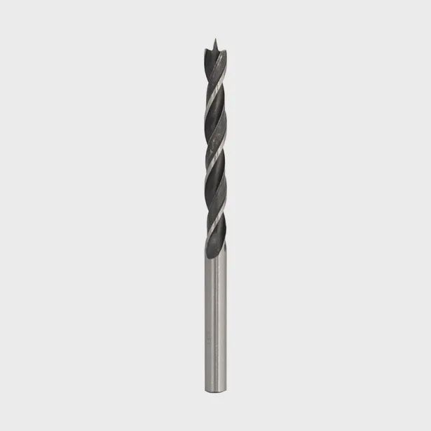 Brad point wood drill bit 3x60mm