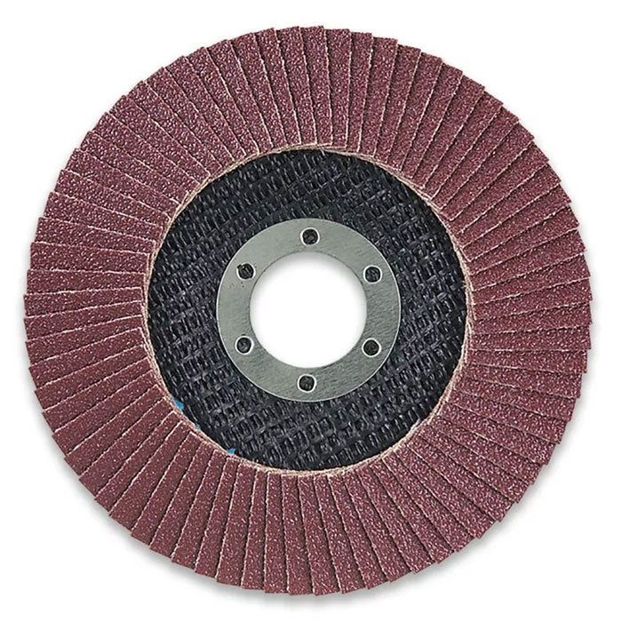 Makita 125mm Flap Disc 36# Grit Aluminium Oxide - Angled