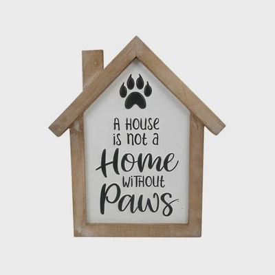 House is Not a Home Wall Sign 23×1.5x26cm