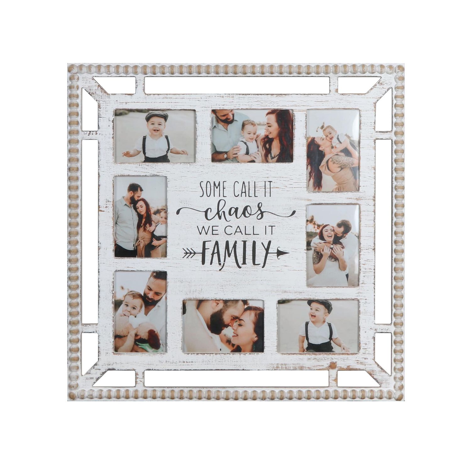 We Call It Family’ Wall Hanging Photo Gallery Collage 60×1.8x60cm
